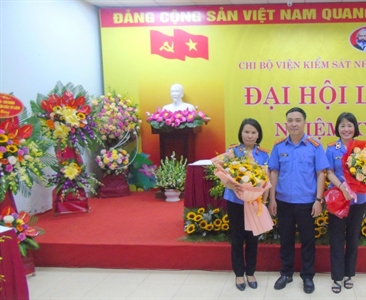 Viện KSND quận Bắc Từ Liêm tổ chức thành công Đại hội Chi bộ nhiệm kỳ 2020 -...